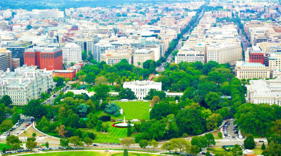 Le migliori offerte di noleggio auto a Washington DC